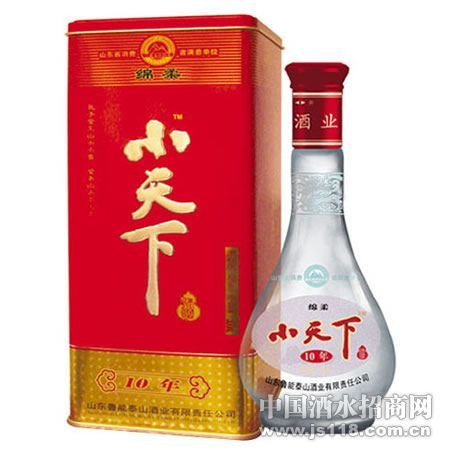 山东鲁能泰山酒业 - 产品展示 - 小天下系列 - 红色十年酒